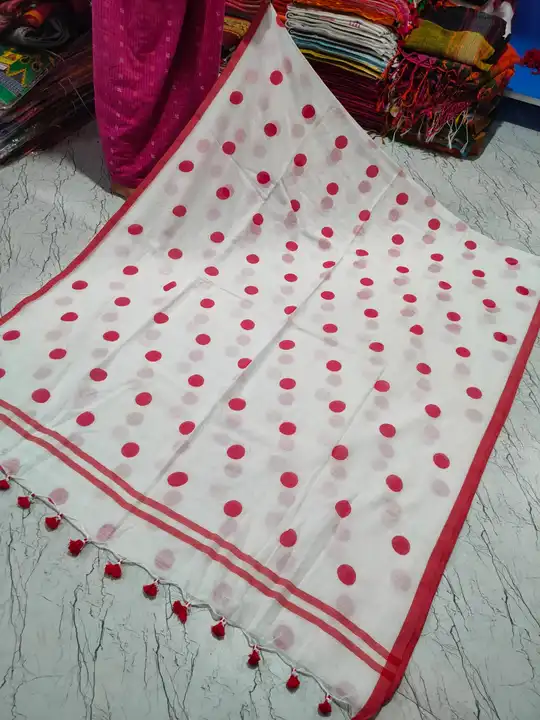 Handloom saree uploaded by business on 4/27/2023