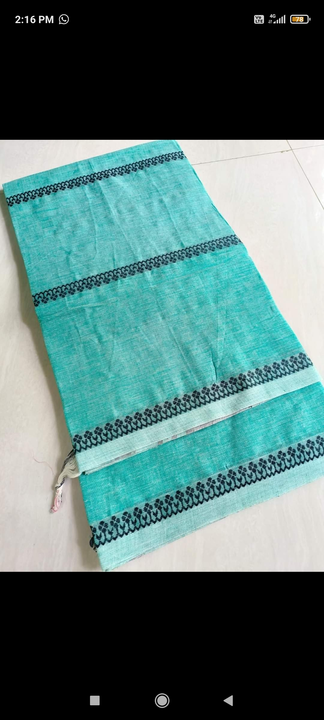 Handloom cotton sare uploaded by DOLPHIN SAREE KUTHIR on 4/27/2023