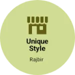 Business logo of Unique style fashion