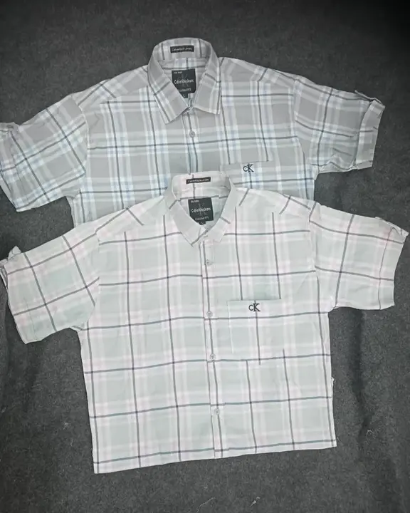 Post image Half sleeve Check Shirts 
Size L Xl XXL 
Rs. 305