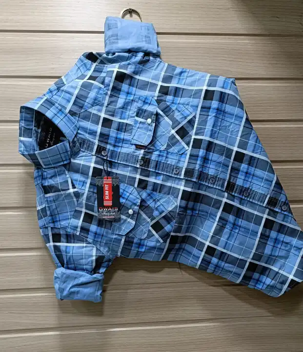 DOUBLE POCKET

COTTON CHECK

SIZE.M-L-XL/PRICE.280 uploaded by AMAAN GARMENTS  on 4/27/2023