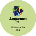 Business logo of J.Mgarments