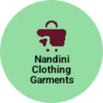 Business logo of Nandini clothing Garments Fashion and Textiles