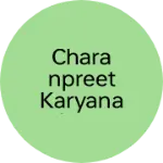 Business logo of Charanpreet karyana store