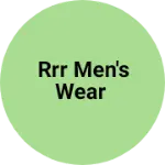 Business logo of RRR MEN'S WEAR