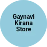 Business logo of Gaynavi kirana store