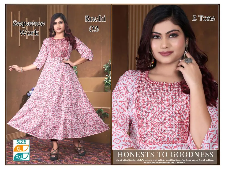 Only wholesale cotton kurti  uploaded by BHATTAD TEXTILE AGENCY  on 5/20/2024