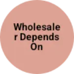 Business logo of Wholesaler depends on quantity