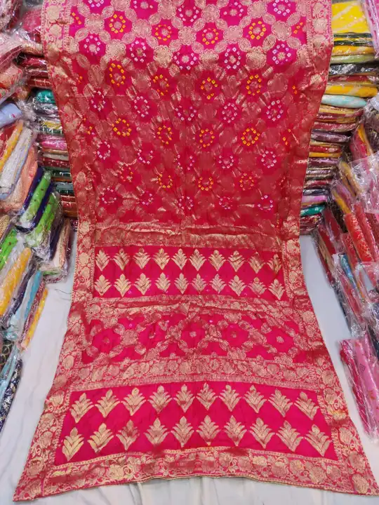 🔱🔱🔱🕉️🕉️🕉️🔱🔱🔱

New lunching on havi  zari tepata

👉havi zari tepata Silk fabric

👉 superhi uploaded by Gotapatti manufacturer on 4/28/2023