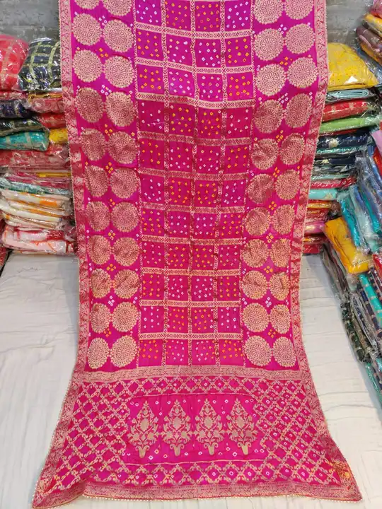 🔱🔱🔱🕉️🕉️🕉️🔱🔱🔱

New lunching on havi  zari tepata

👉havi zari tepata Silk fabric

👉 superhi uploaded by Gotapatti manufacturer on 4/28/2023