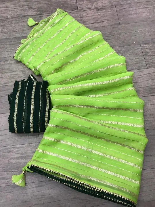 Sale sale sale sale sale 


New Launching for beauty


❤️pure jhorjt mx zari weaving full saree and  uploaded by Gotapatti manufacturer on 4/28/2023