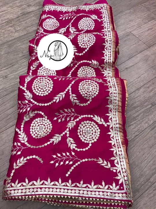 presents Trending  wedding special saree*


beautiful colour combination saree for all ladies 

👉ke uploaded by Gotapatti manufacturer on 4/28/2023