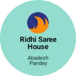 Business logo of Ridhi saree house