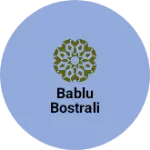Business logo of Bablu Bostrali