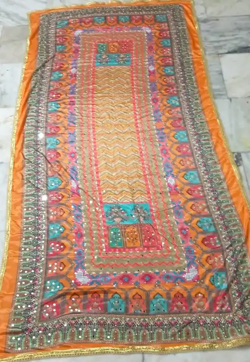 PAKISTANI DUPATTA WITH WORK MIRROR /STONE  uploaded by business on 4/28/2023