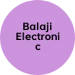 Business logo of Balaji electronic