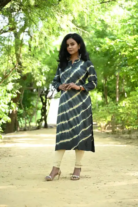 Tie Dey single kurti uploaded by Jainur Fashion on 4/28/2023