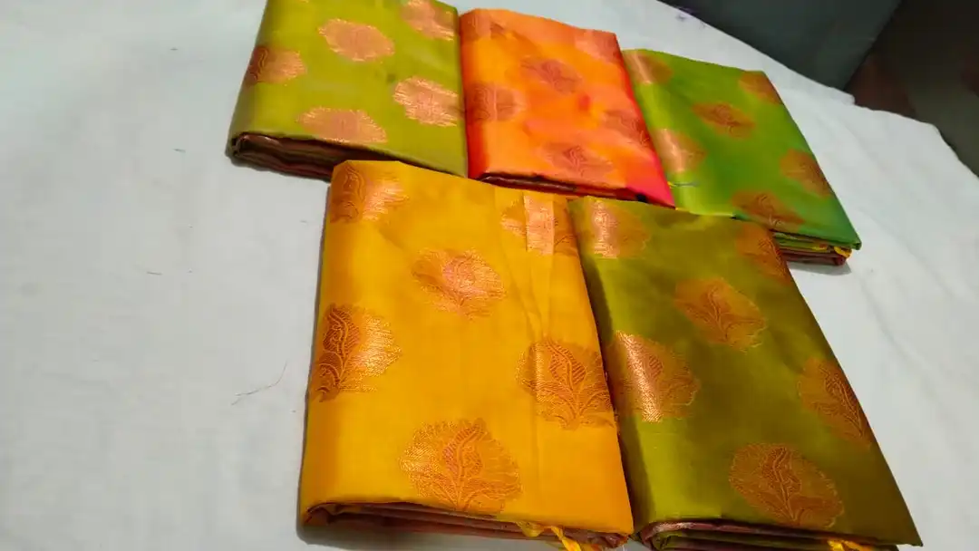 Banarasi Dola satin uploaded by Vishnu Laxmi Textiles on 4/28/2023