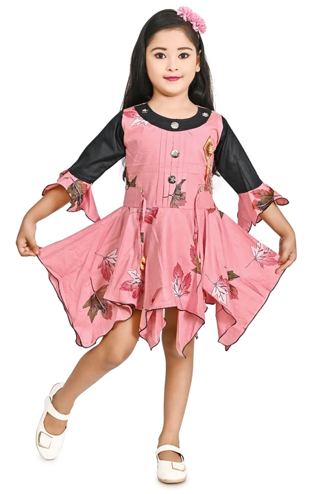 Stylish girls kid frock uploaded by business on 4/28/2023