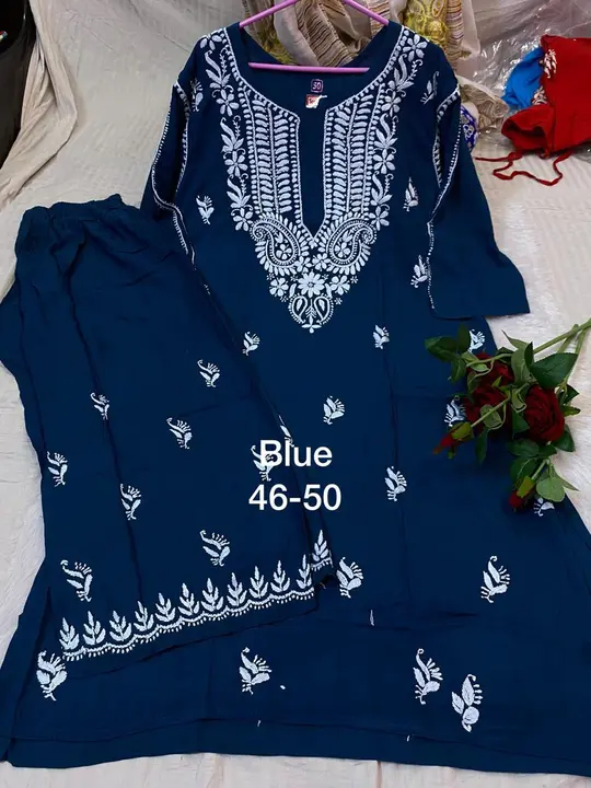 NEW LAUNCH
MIX DESIGN HIPPOS SIZE PLUS SIZE COLLECTION
ONLY FOR PLUS SIZES LADIES
KURTA PLAZO COMLc
 uploaded by Wedding collection on 4/28/2023