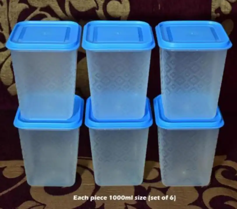 Plastic kitchen container storage box uploaded by Prowess industries on 4/28/2023