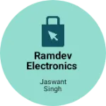Business logo of Ramdev electronics