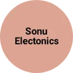Business logo of Sonu electonics