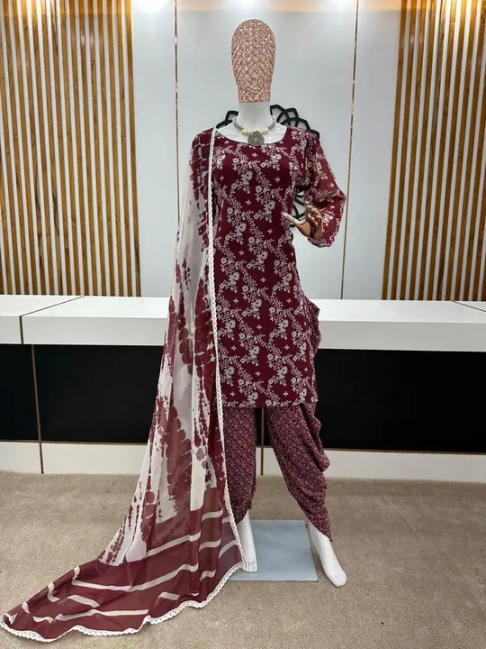 dhoti suit  uploaded by Villa outfit on 4/28/2023
