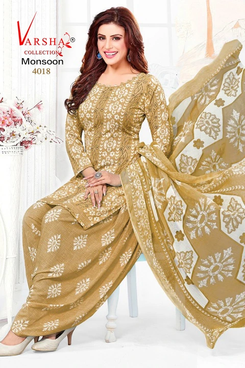 Silk dress material 2.5 top 2.0 botton 2.15 dupatta  uploaded by Vikash collection on 4/28/2023