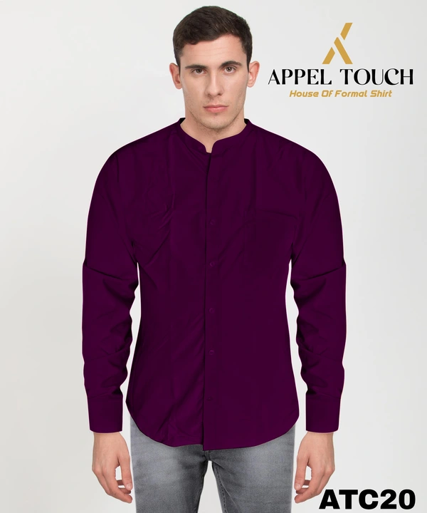 Appel Touch Chinese Collar Formal Shirt  uploaded by S B Enterprise on 4/28/2023
