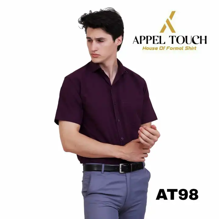 Appel Touch Half Sleeves Formal Shirt  uploaded by S B Enterprise on 4/28/2023