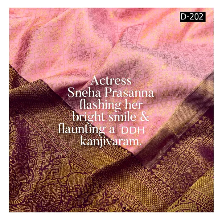 Baby Pink Kanjivaram Silk Saree With Blouse Piece  uploaded by Ishita Enterprise on 4/28/2023