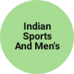 Business logo of Indian sports and men's wear