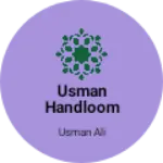 Business logo of Usman Handlooms