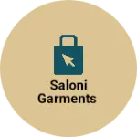 Business logo of Saloni garments