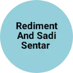 Business logo of Rediment and sadi sentar