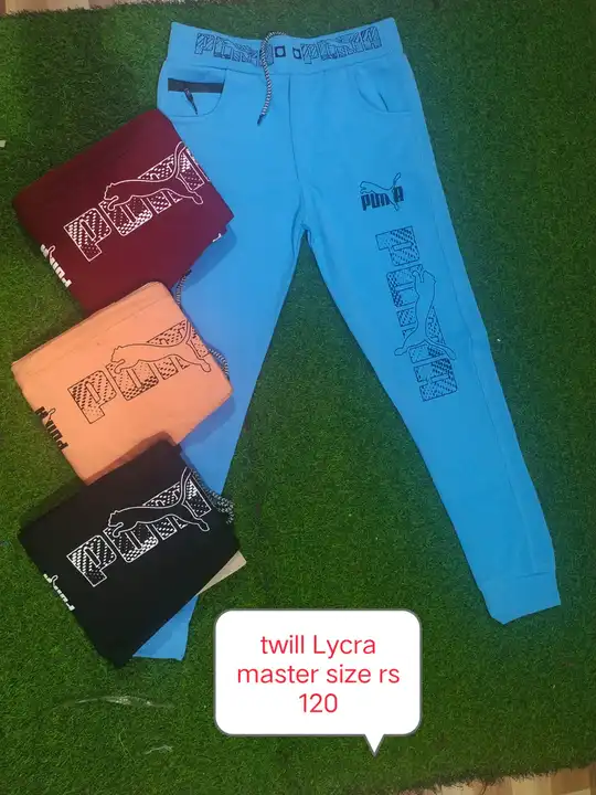 Twill Lycra lower for mens  uploaded by Raj Garments on 4/28/2023