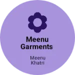 Business logo of Meenu garments