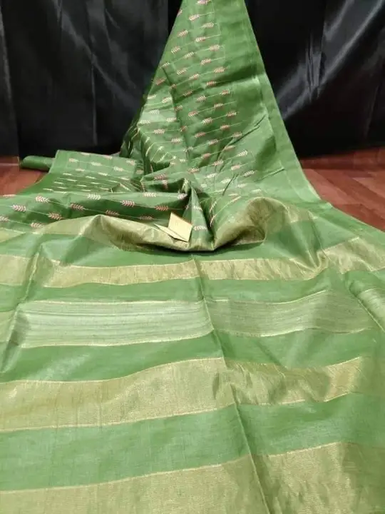 Tusaar silk saree uploaded by WeaveMe India on 4/28/2023