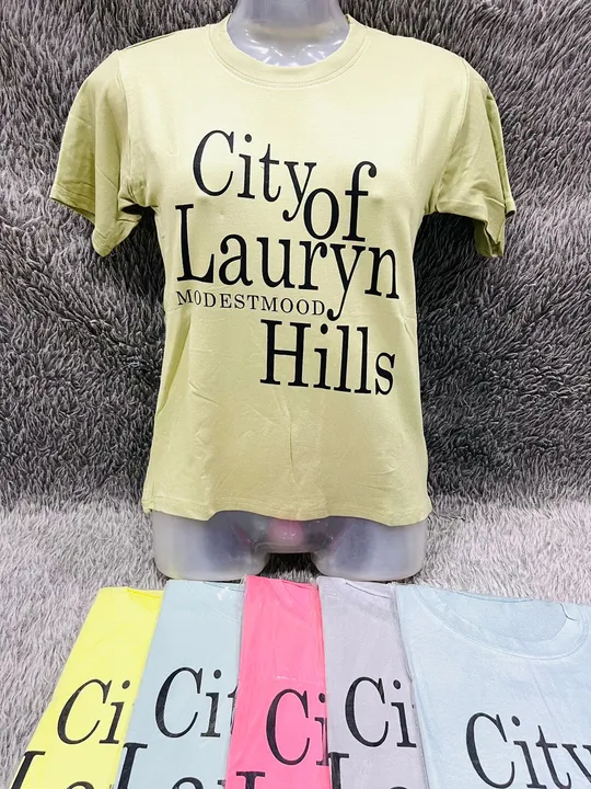 Ladies twill fabric tshirt  uploaded by Maryam Collection on 4/28/2023