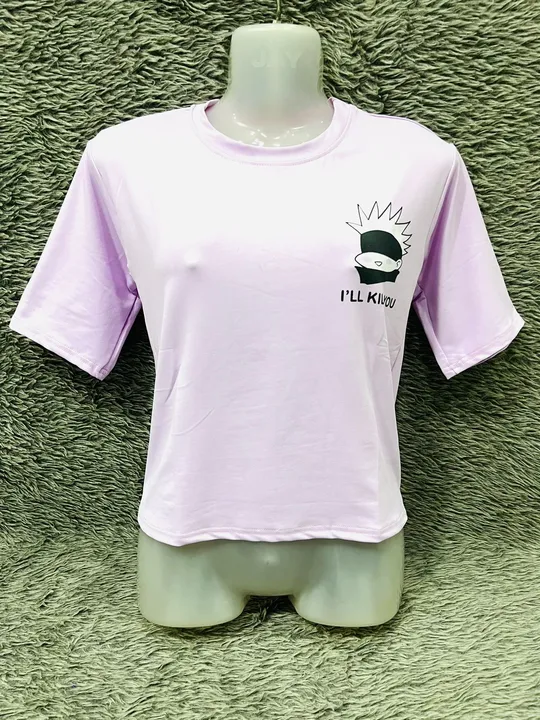 Ladies tshirt back or front print over sizes  uploaded by business on 4/28/2023