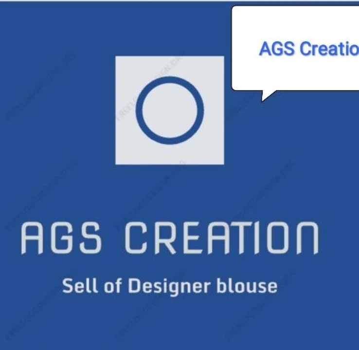 Visiting card store images of AGS CREATION