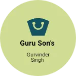 Business logo of Guru son's