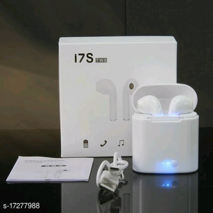 Post image Price : 399/- only.

Catalog Name:* Bluetooth Headphones &amp; Earphones*
Material: Plastic
Product Type: Airpods
Compatibility: All Smartphones
Multipack: 1
Color: Assorted
Mic: Yes
Bluetooth Version: 5.2
Charging Type: Micro USB
Battery Charge Time: 2 Hours
Battery Backup: 10 Hours
Frequency: 10 Hz
Control Button: Yes
Play Time: 10 Hours
Dynamic Driver: 10 mm
Noise Cancelling: Yes
Sizes: 
Free Size (Length Size: 10 cm) 

Dispatch: 2-3 Days
Easy Returns Available In Case Of Any Issues