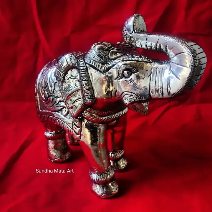 Elephant statue pair  handmade uploaded by Sundha Mata Art on 4/28/2023