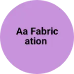 Business logo of Aa fabrication