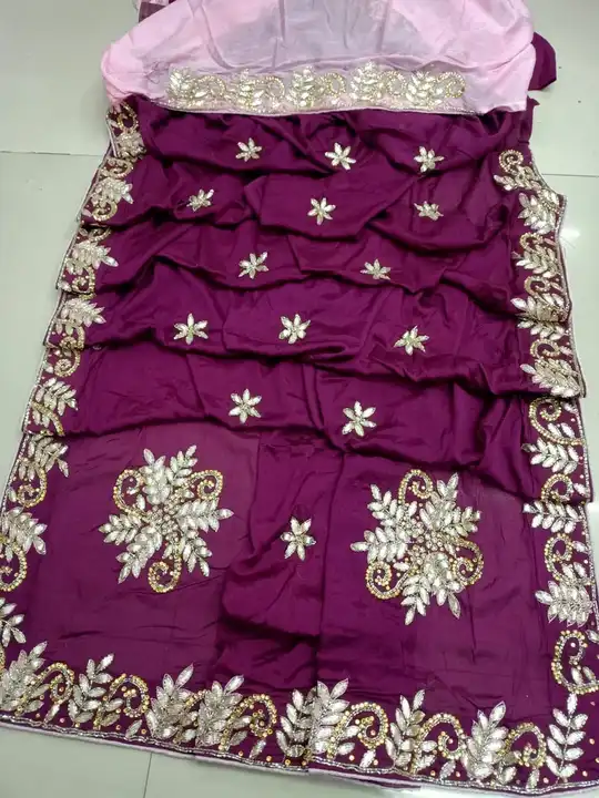 😍😍 *NEW LAUNCHED*😍😍

💃🏻 Special Fancy Colour Matching Chart 😍

💃🏻Chinnon Fabric Saree...... uploaded by Gotapatti manufacturer on 4/29/2023
