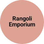 Business logo of Rangoli emporium