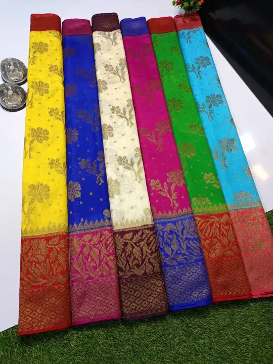 Semi dupion saree  uploaded by business on 4/29/2023