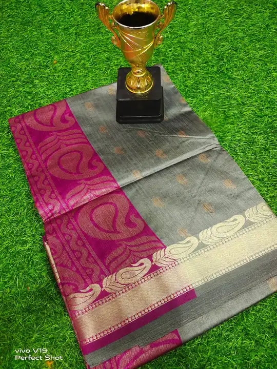 Soft Kaju Silk Sharee  uploaded by Maa Kali Sharee Center on 4/29/2023